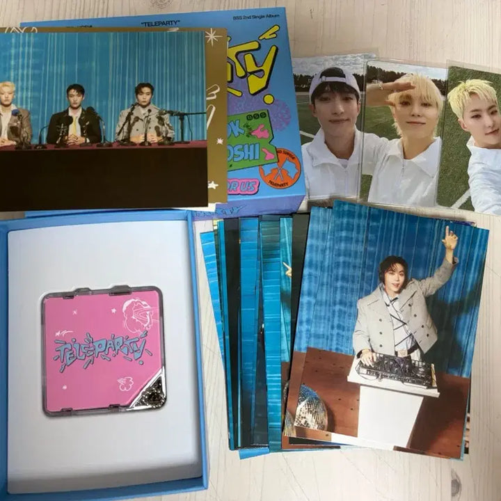 [BUNJANG] BSS Teleparty Unsealed Kit / 부석순 Teleparty 개봉 키트 판매
