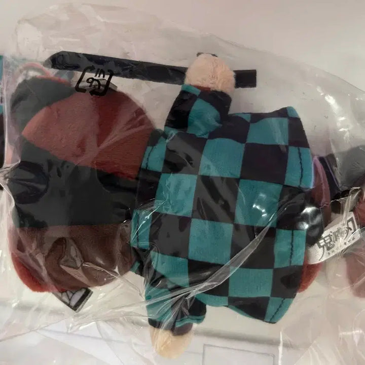 [BUNJANG] Demon Slayer Tanjiro Bear Plush Mascot Keychain / 귀멸의칼날 탄지로 베어누이 마스코트 키링