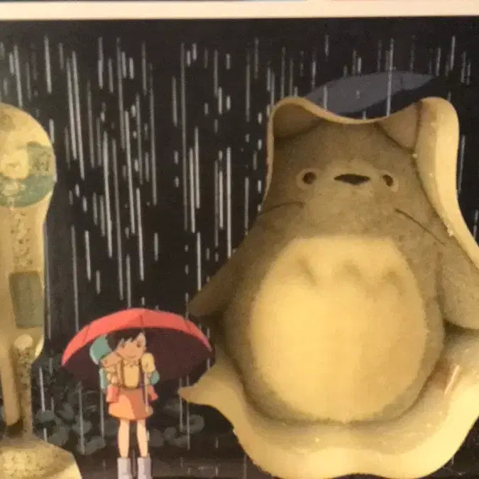 [BUNJANG] 1990s Vintage Studio Ghibli Totoro Large, Medium, and Small Catbus Plush Set / 초초레어! 일본 1990s 고전 토토로 대중소토토로 네코 고양이버스 인형