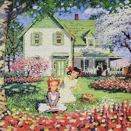 [BUNJANG] Anne of Green Gables Jigsaw Puzzle Set (2 Types) / 빨강머리앤 직소퍼즐 2종 세트