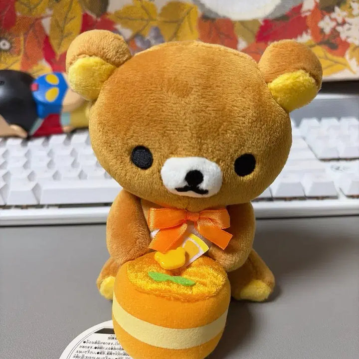 [BUNJANG] San-X Rilakkuma Lemon Cake Plush / 리락쿠마인형 - 레몬케이크 리락이