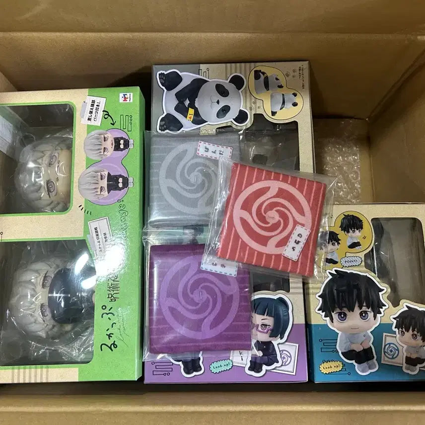 [BUNJANG] Jujutsu Kaisen Anumaki Panda Maki Yuta Look-Up Bundle Set (Sealed) / 주술회전 이누마키 판다 마키 유타 룩업 미개봉 일괄
