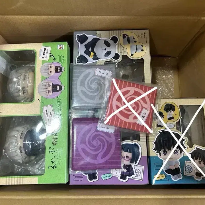 [BUNJANG] Jujutsu Kaisen Anumaki Panda Maki Yuta Look-Up Bundle Set (Sealed) / 주술회전 이누마키 판다 마키 룩업 미개봉
