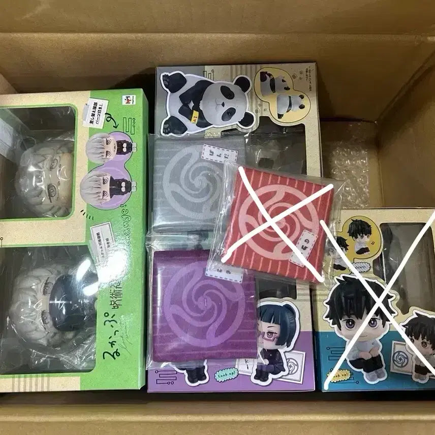 [BUNJANG] Jujutsu Kaisen Anumaki Panda Maki Yuta Look-Up Bundle Set (Sealed) / 주술회전 이누마키 판다 마키 룩업 미개봉