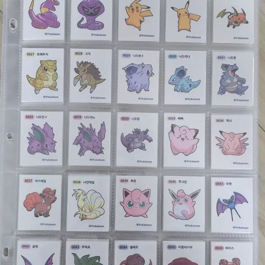 [BUNJANG] Pokemon Stickers Season 2 Full Set (Unopened) / 포켓몬 띠부씰 시즌2 개봉 전종 세트