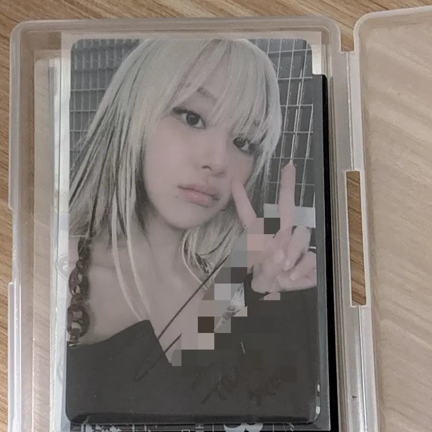 [BUNJANG] Twice Chaeyoung Signed Photocard Ready To Be Soundwave Lucky Draw / 트와이스 친필 싸인 포카 채영 싸포 당첨 사운드웨이브 레디 투 비 럭드