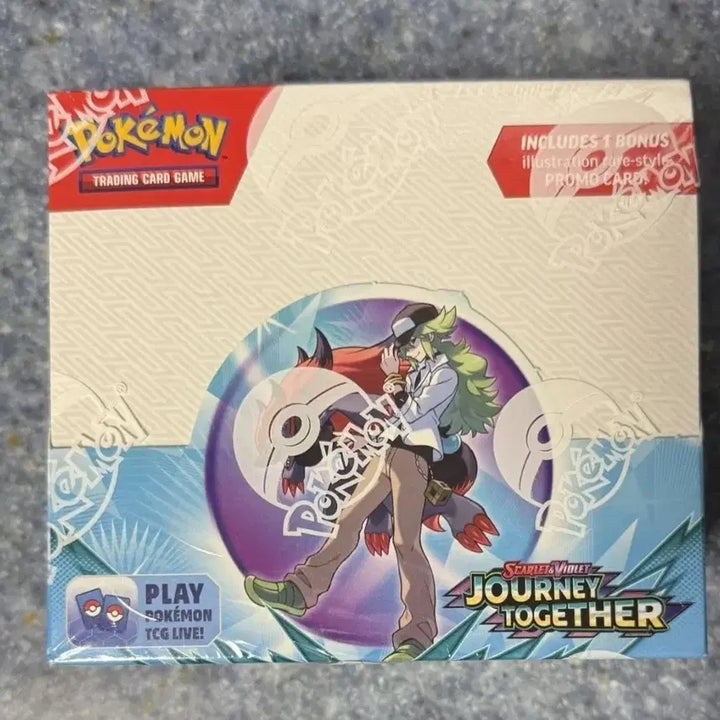 [BUNJANG] Pokemon TCG North America Journey Together Booster Box - Sealed / 포켓몬스터 북미판  journey together 미개봉 부스터 박스