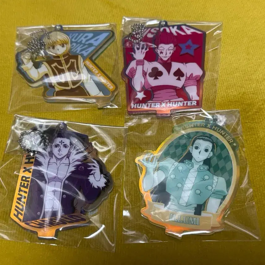 [BUNJANG] Hunter x Hunter Official Acrylic Stand &amp; Keychain / 헌터헌터 중국 굿즈 정품 아크릴스탠드&amp;키링