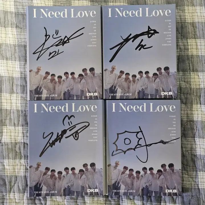 [BUNJANG] DKB Signed Album D1 GK Heechan Junseo Harryjun / 다크비 DKB 싸인앨범 디원 희찬 준서 해리준