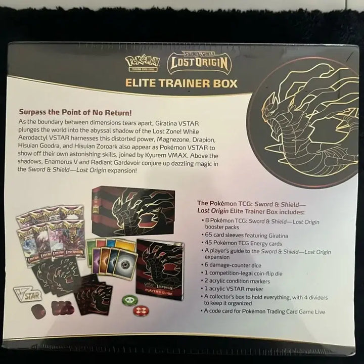 [BUNJANG] Pokemon TCG North American Lost Origin Elite Trainer Box (Sealed) / 포켓몬스터 북미판 미개봉 로스트 오리진 ETB