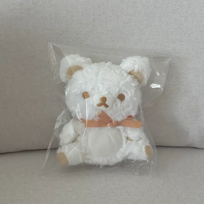 [BUNJANG] Rilakkuma Rose Boa Plush / 리락쿠마 로즈보아 인형
