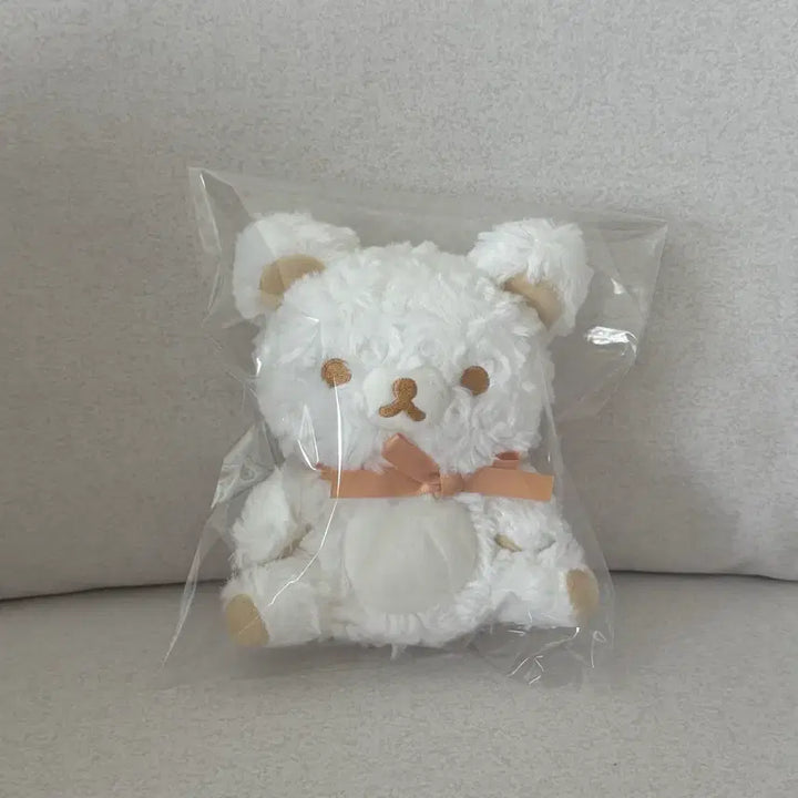 [BUNJANG] Rilakkuma Rose Boa Plush / 리락쿠마 로즈보아 인형