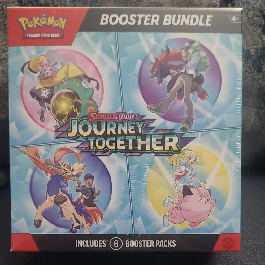 [BUNJANG] Pokemon TCG Journey Together Booster Bundle North America Edition (Sealed) / 145,000 포켓몬스터 미개봉 북미판 journey together 부스터 번들