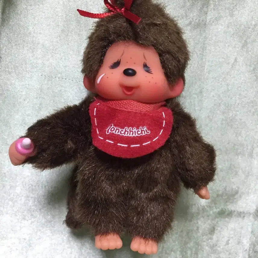 [BUNJANG] Vintage Monchhichi Mini Keychain / 고전 울보 몬치치 미니 키체인