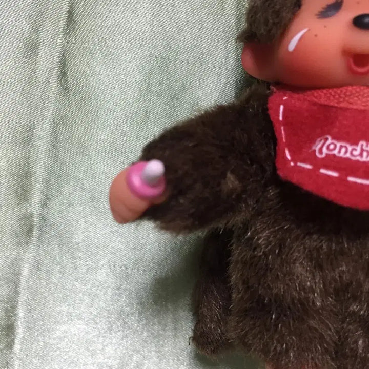 [BUNJANG] Vintage Monchhichi Mini Keychain / 고전 울보 몬치치 미니 키체인