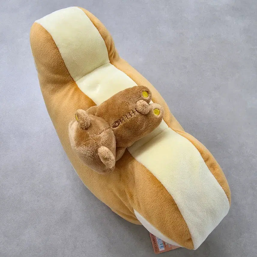 [BUNJANG] Rilakkuma Stay With Me Hotcake Mochi Cushion / 리락쿠마 stay with me 핫케이크 모찌 쿠션