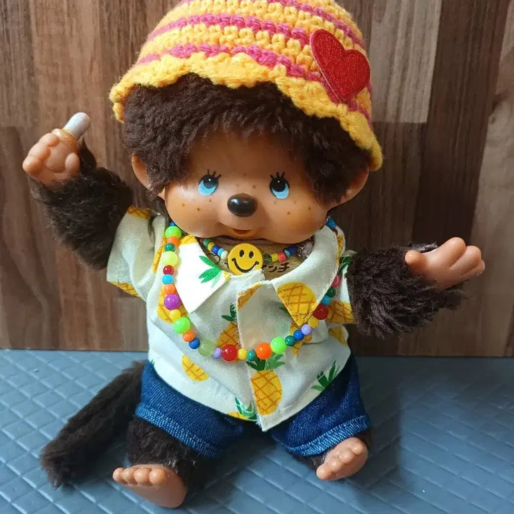 [BUNJANG] Custom Jointed Vintage Monchhichi Doll / 관절 커스텀 고전 몬치치