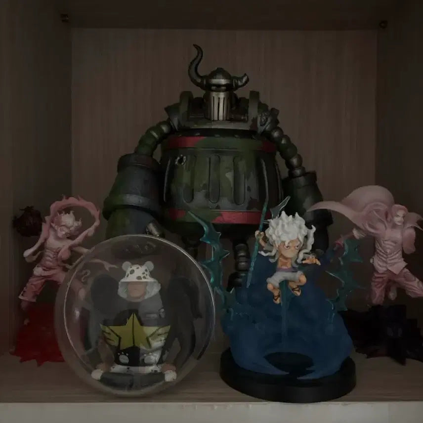 [BUNJANG] One Piece Film Red Luffy/Shanks Bundle Set (Opened) / 원피스 필름 레드 피규어 루피/샹크스 세트 개봉품 일괄
