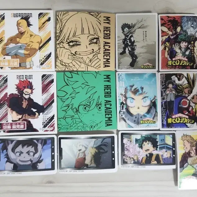 [BUNJANG] My Hero Academia Character Sticker Bundle Set / (일괄) 히로아카 나히아 미도리야 토가 올마이트 키리시마 신소 등 스티커