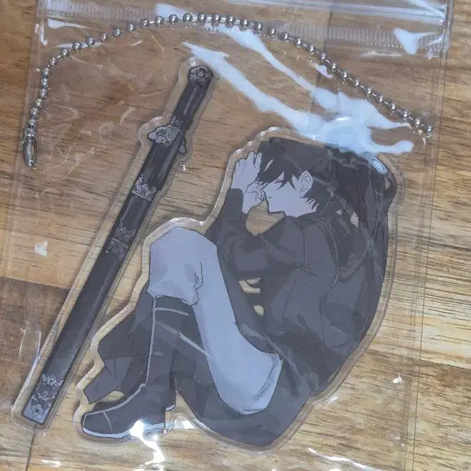 [BUNJANG] Hwasan Gwihwan Cheongmyeong In My Bag Acrylic Keyring &amp; Plum Blossom Badge Bundle / 화산귀환 청명인마이백 아크릴 키링 매화뱃지 일괄
