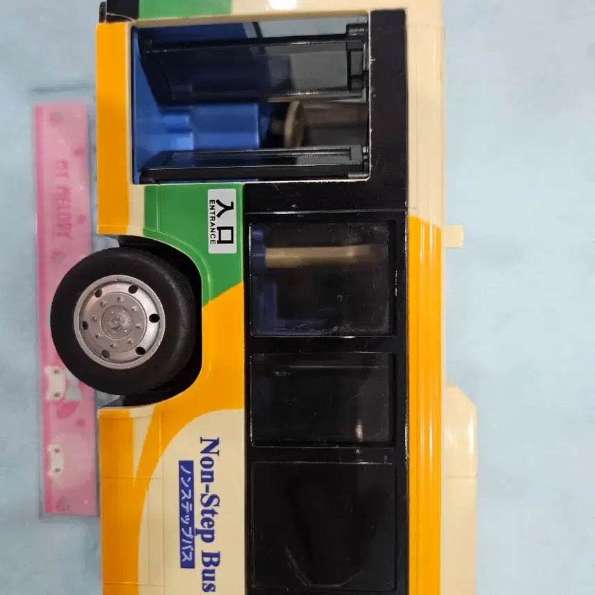 [BUNJANG] Sound &amp; Light Miniature Bus Toy Model / 일본버스모형 장난감 소리나요,문열림, 리멘트 플레이모빌 레고