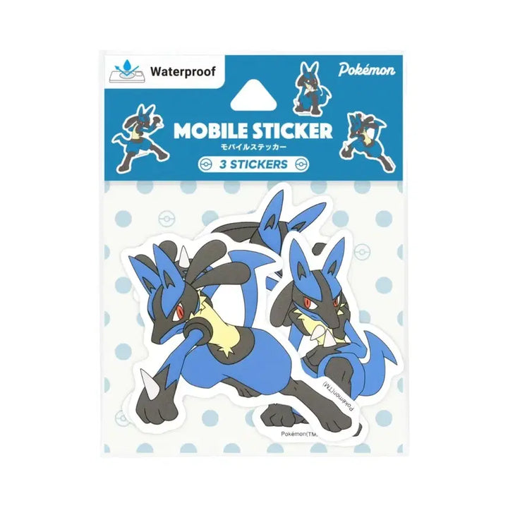 [BUNJANG] Pokemon Lucario Mobile Sticker (Sealed) / 미개봉)포켓몬스터 루카리오 모바일 스티커