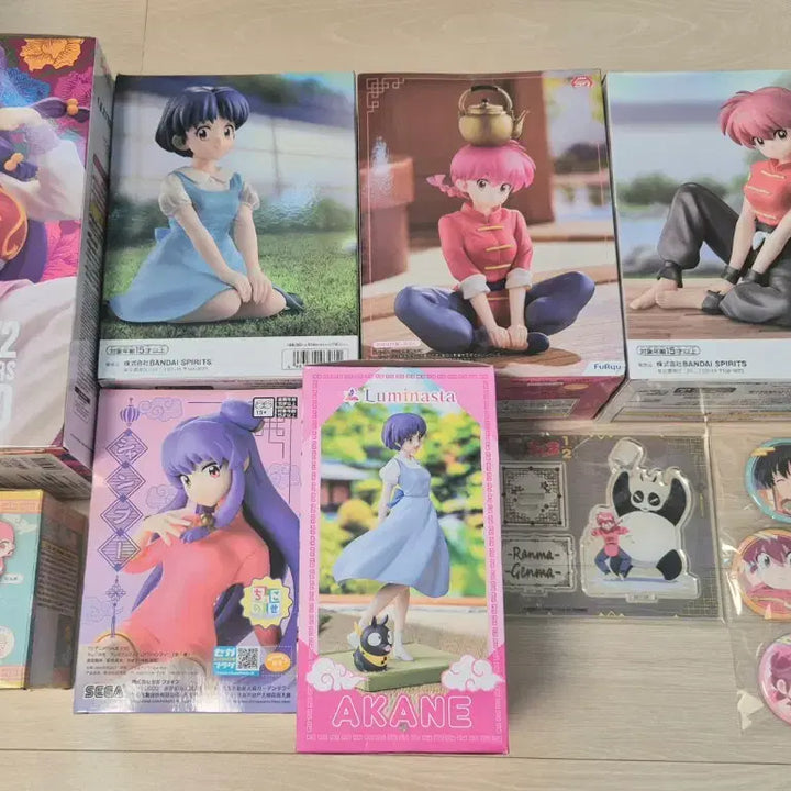 [BUNJANG] Ranma 1/2 Figure Set / 란마1/2 피규어, 굿즈 팝니다