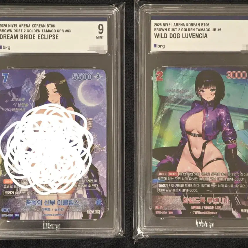 [BUNJANG] Nibel Arena Brown Dust 2 BRG9 Eclipse Rubensia Grade Card / 니벨아레나 브라운더스트2 brg9 이클립스 루벤시아 등급카드