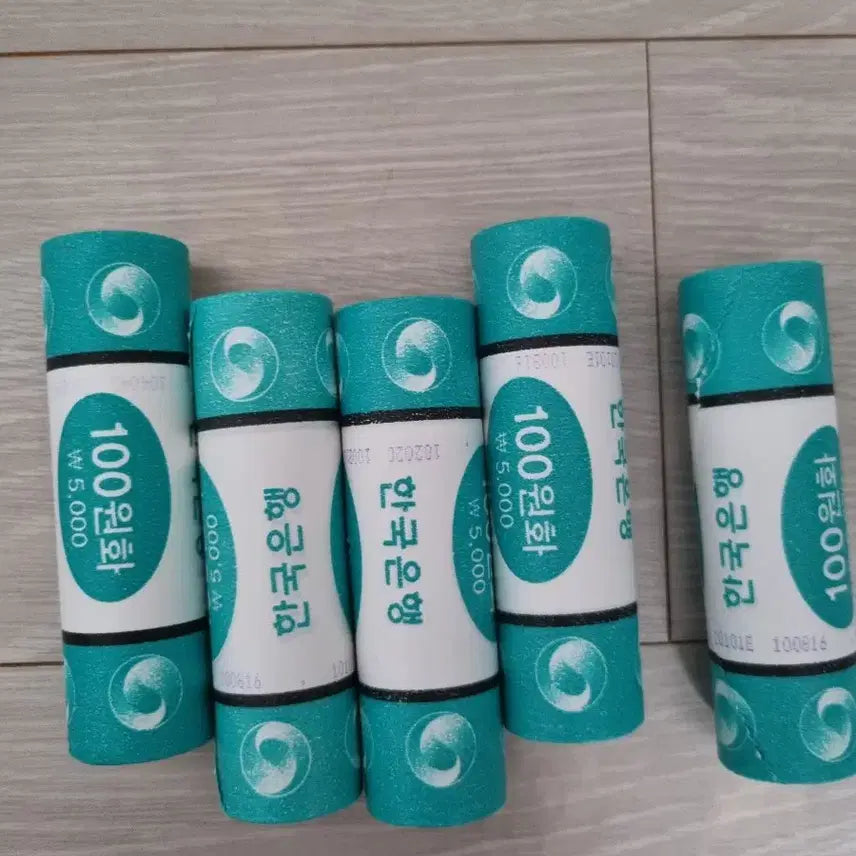 [BUNJANG] 2016 100 KRW Coin Roll (40 Rolls) / 2016년백원동전(주화)
