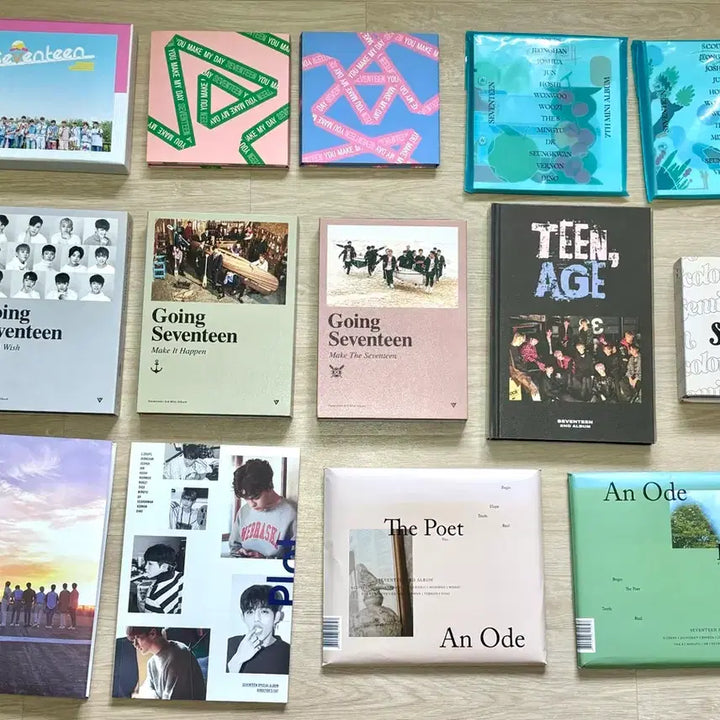 [BUNJANG] SEVENTEEN Unsealed Album Bundle Set / 세븐틴 SEVENTEEN 개봉 앨범 일괄 판매(덤 많음!!)