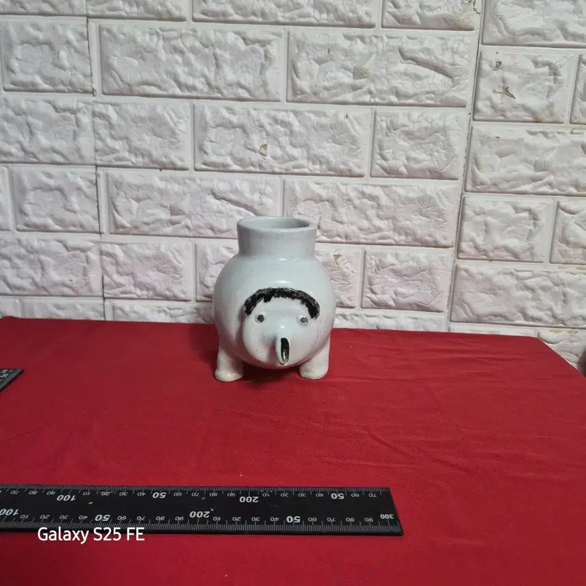 [BUNJANG] Joseon Dynasty White Porcelain Elephant Statue / 백자코끼리 존상