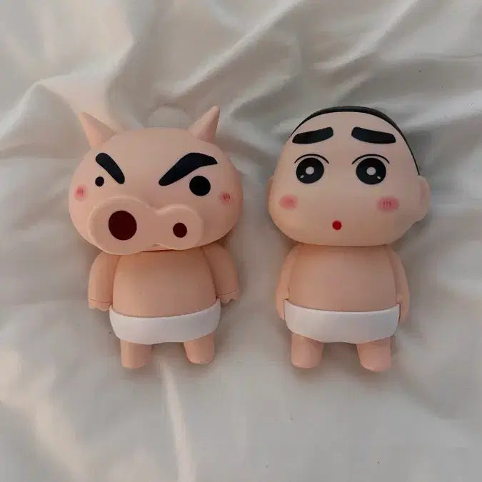[BUNJANG] Crayon Shin-chan Buriburi Bathroom Figure Set / 짱구 부리부리 욕실 피규어 세트