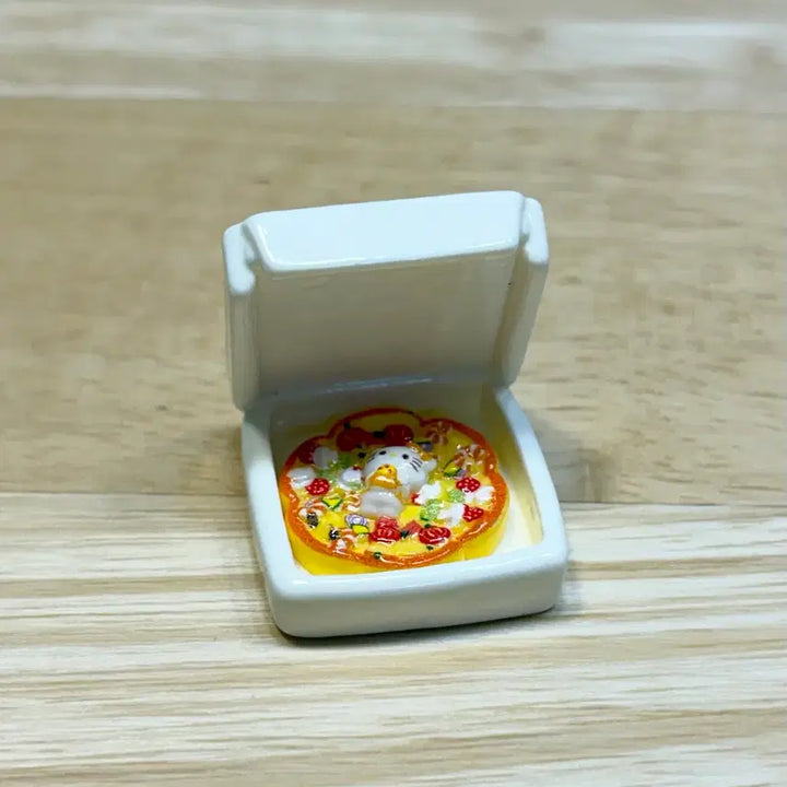 [BUNJANG] Miniature Kitty Pizza / 미니어쳐 키티 피자