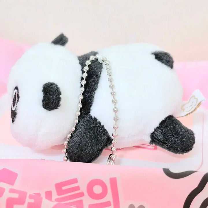[BUNJANG] Basic Ttalae Panda Doll Keychain / 기본 타래팬더 인형 키링