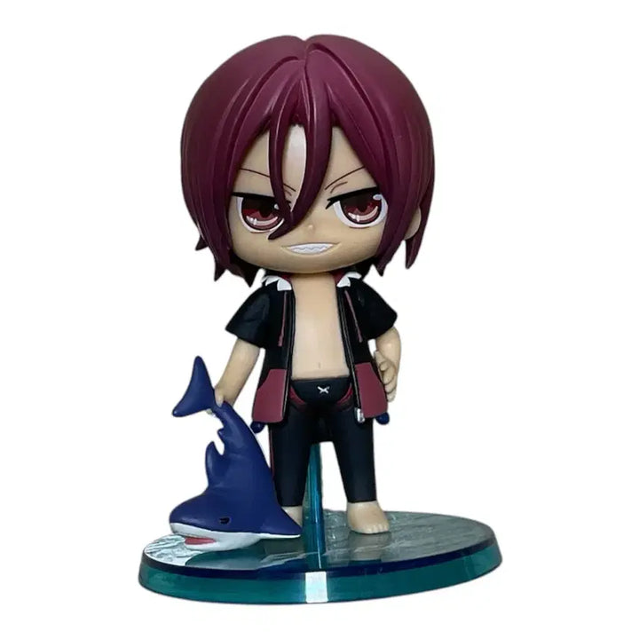 [BUNJANG] Free! Matsuoka Rin Anikuji Depo Mascot Figure / free! 프리! 마츠오카 린 아니쿠지 데포르메 마스코트 피규어