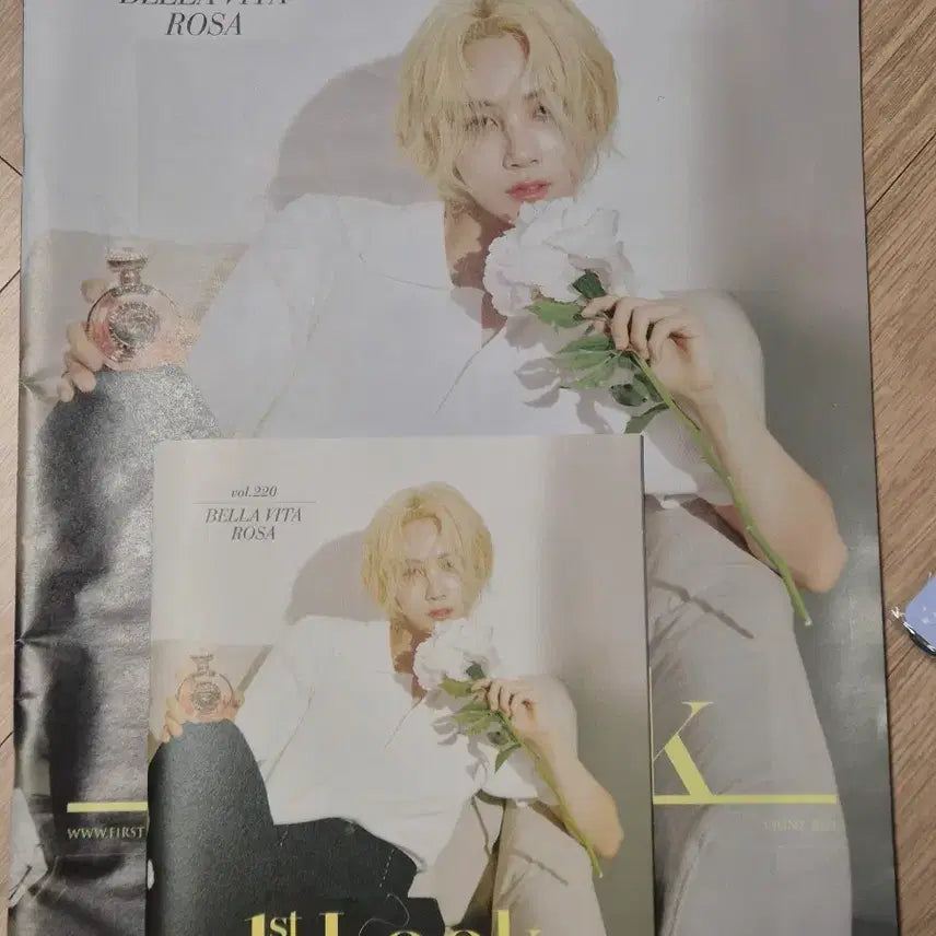 [BUNJANG] SEVENTEEN Jeonghan First Look Magazine &amp; Mini Book / 세븐틴 정한 퍼스트룩 잡지