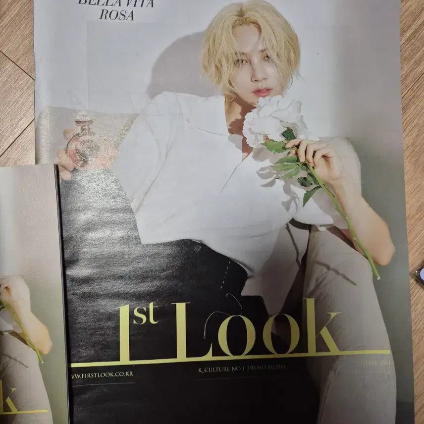 [BUNJANG] SEVENTEEN Jeonghan First Look Magazine &amp; Mini Book / 세븐틴 정한 퍼스트룩 잡지