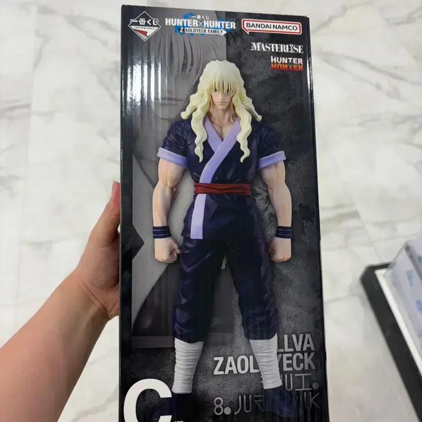 [BUNJANG] Hunter x Hunter C Prize Silva Zoldyck Figure (Sealed) / (미개봉)헌터헌터 c상 제일복권 실버 조르딕 피규어 택포 4.5