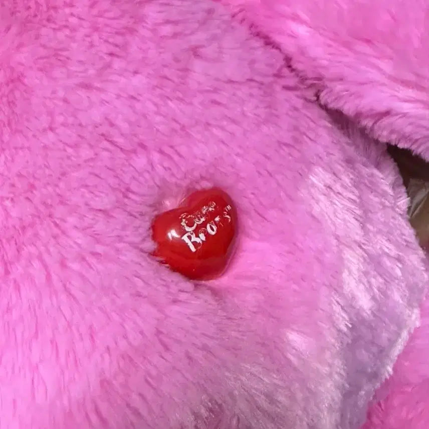 [BUNJANG] Vintage Japanese Care Bears Hopeful Heart Bear Plush Pink 60cm Large / 빈티지 일본 케어베어 호프풀 하트베어 인형 핑크 60cm 중대형 봉제인형