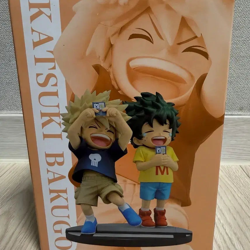 [BUNJANG] My Hero Academia Izuku Midoriya Katsuki Bakugo Childhood Ver. D Prize Figure (Sealed) / (미개봉, 택포21)나히아 미도리야 바쿠고 유년기 D상 피규어