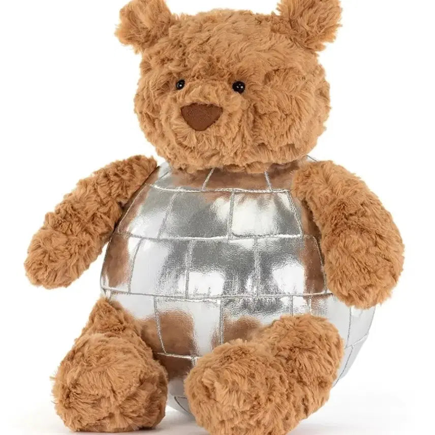 [BUNJANG] Jellycat Bartholomew Bear Disco Ball Plush / 젤리캣 더현대 스토어 디스코볼 바톨로뮤 베어