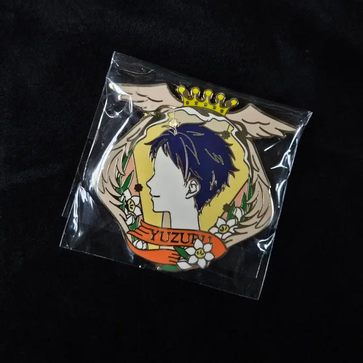 [BUNJANG] Ensemble Stars! Chara-ani Fushimi Yuzuru Metal Badge / 앙스타 앙상블스타즈 중스타 후시미 유즈루 금속 뱃지