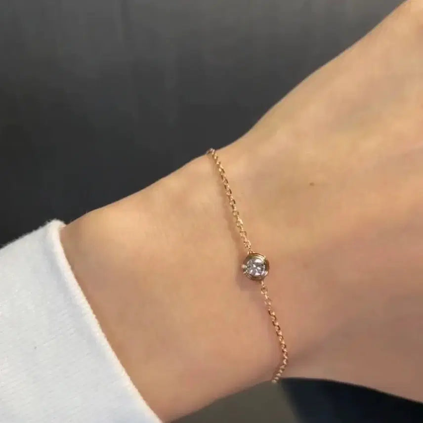 [BUNJANG] Cartier LOVE 18K Gold Diamond Bracelet Unisex / 까르띠에 LOVE 18K 골드 다이아 팔찌 남녀공용