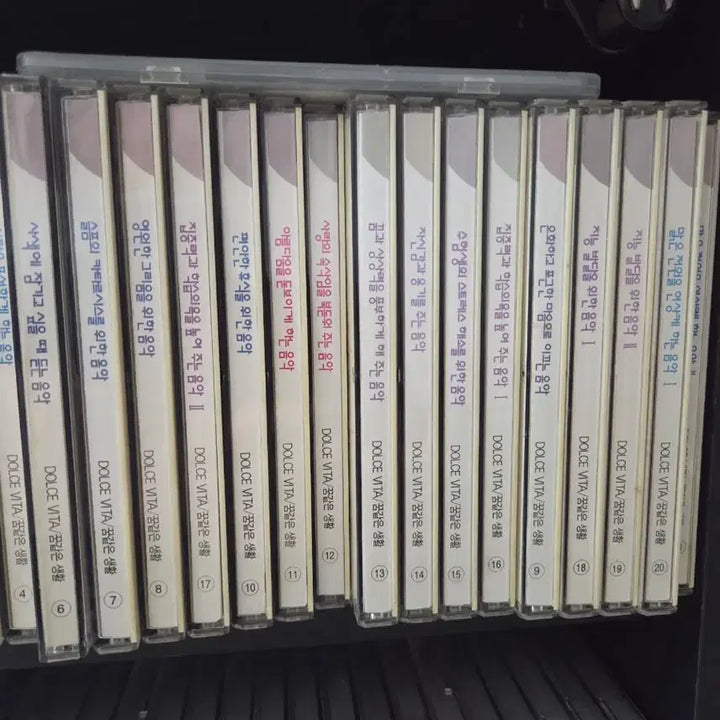 [BUNJANG] Dolce Vita Dream Life CD 40 Disc Set / DOLCE VITA 꿈같은 생활 CD 40장 세트