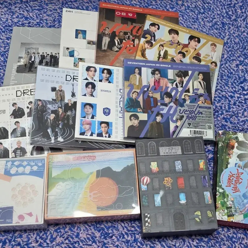 [BUNJANG] SEVENTEEN Album Bundle Set (Includes Japanese Albums) / 세븐틴 앨범 세트 (일본앨범포함)