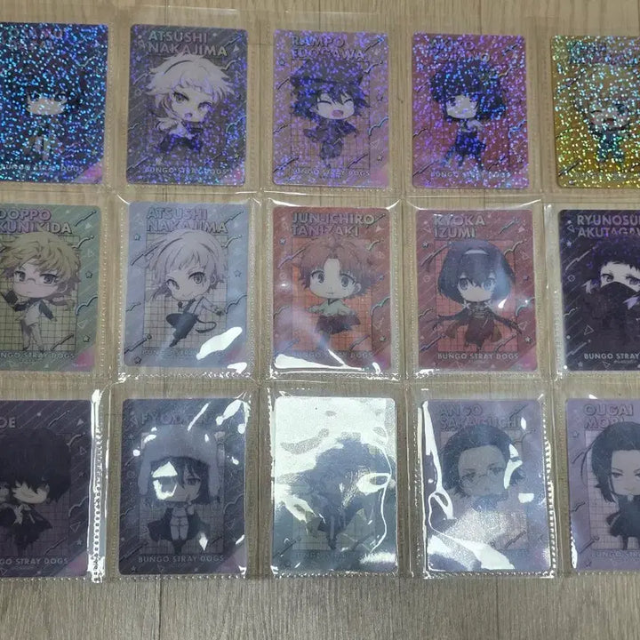 [BUNJANG] Bungo Stray Dogs Character Card Set / 문호 스트레이독스 카드 세트