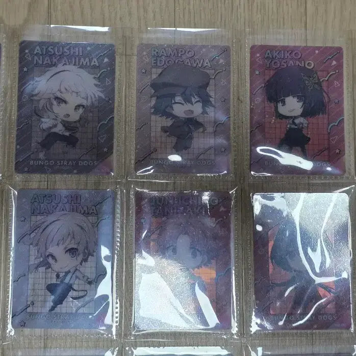 [BUNJANG] Bungo Stray Dogs Character Card Set / 문호 스트레이독스 카드 세트