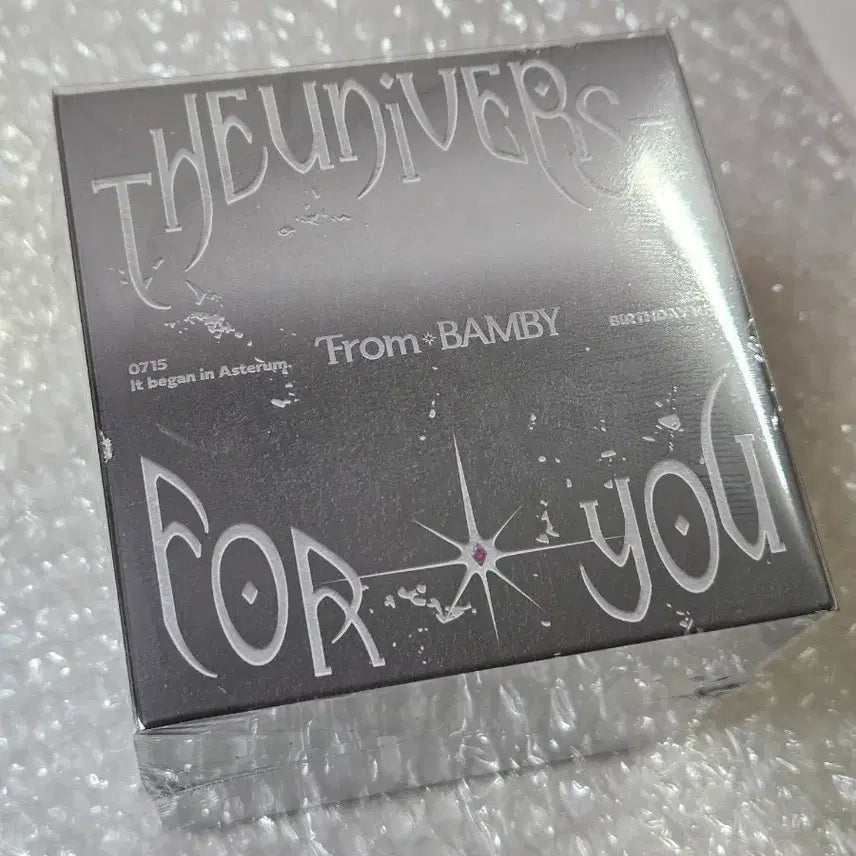 [BUNJANG] Bambi Birthday Kit Sealed / 밤비생일 키트 현물