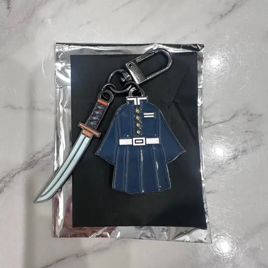 [BUNJANG] Demon Slayer Muichiro Tokito Nichirin Blade Keychain / 귀멸의칼날 팝업 무이치로 일륜도 키링.