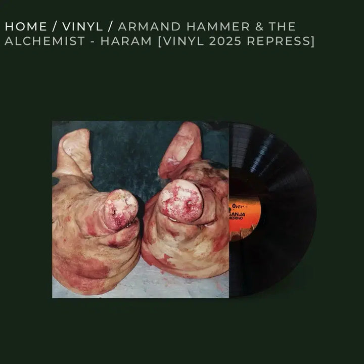 [BUNJANG] Billy Woods &amp; Haram GOLLIWOG/Haram 2LP Vinyl Bundle / Billy Woods 빌리 우즈 GOLLIWOG, Haram 바이닐